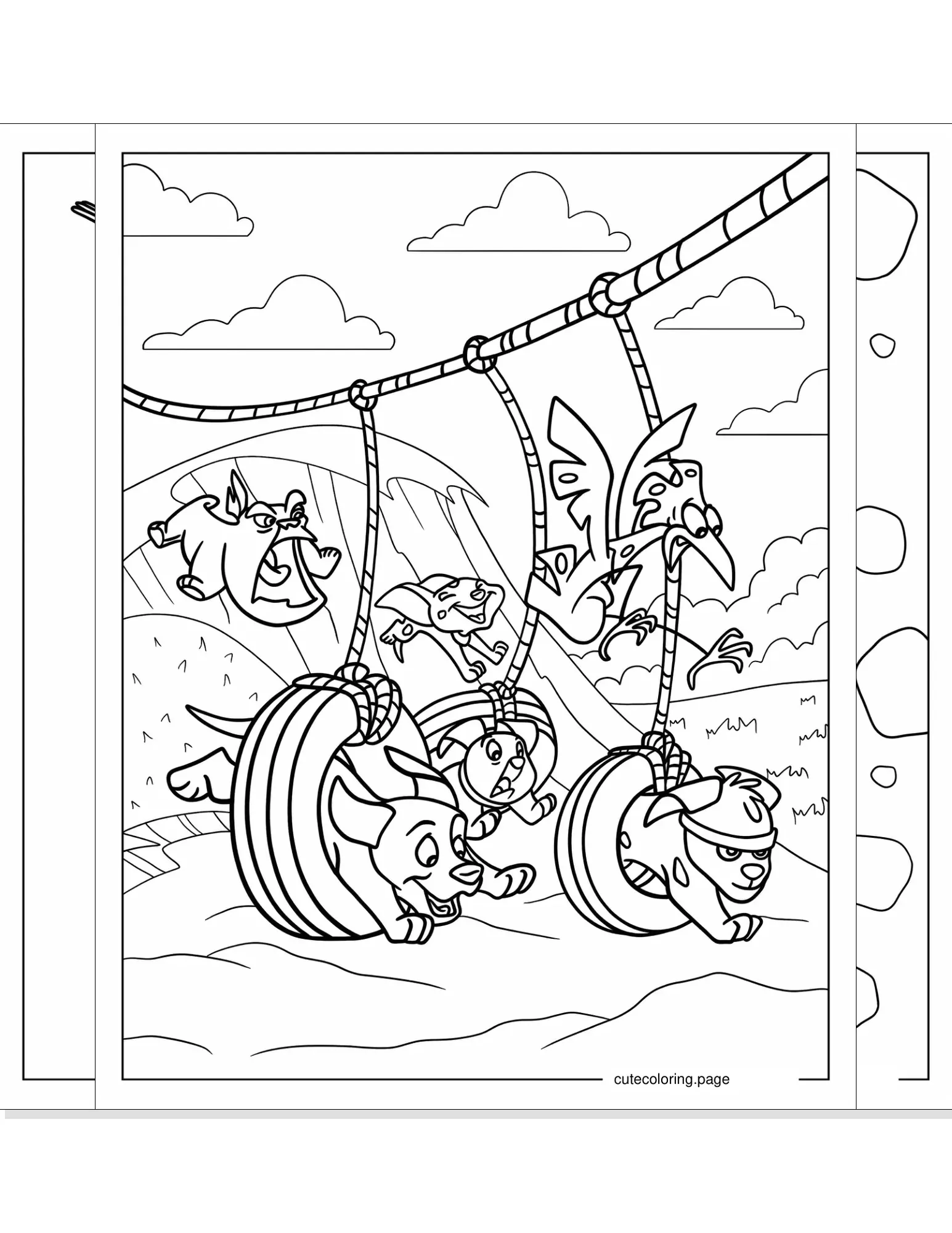 101 dalmatians coloring pages coloring page