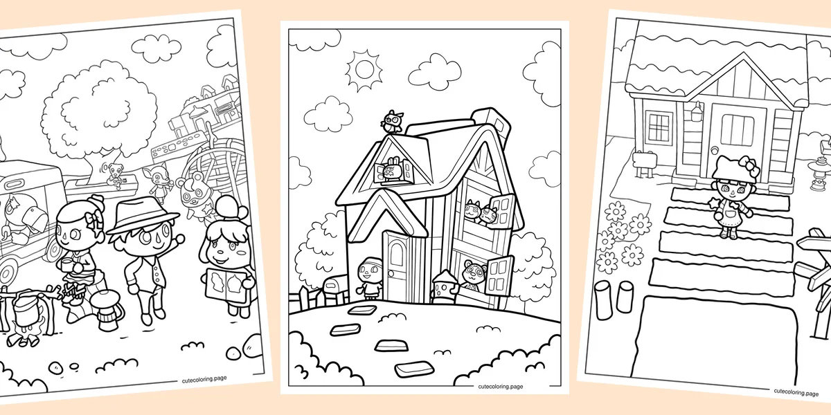 animal-crossing-coloring-pages