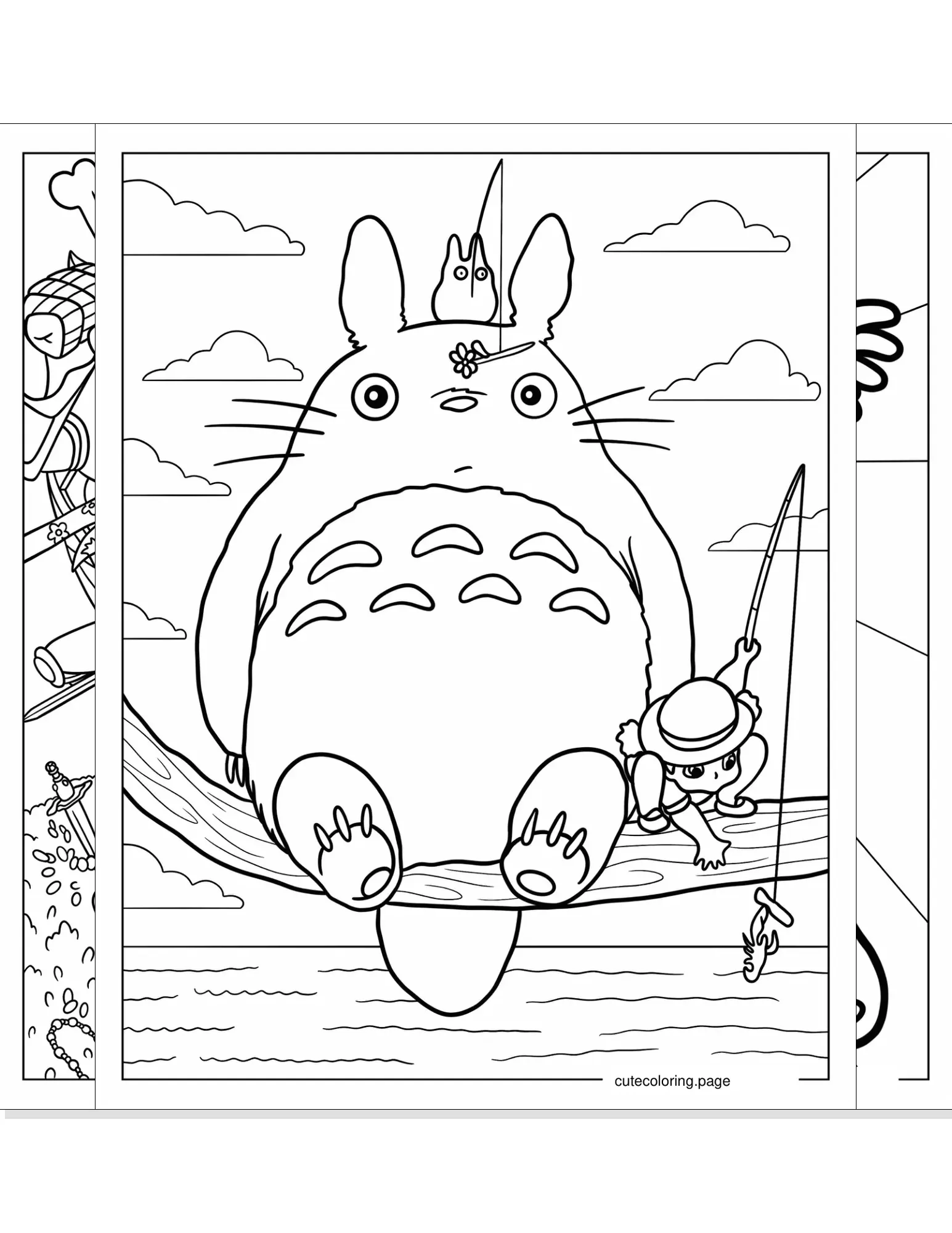 anime coloring pages coloring page