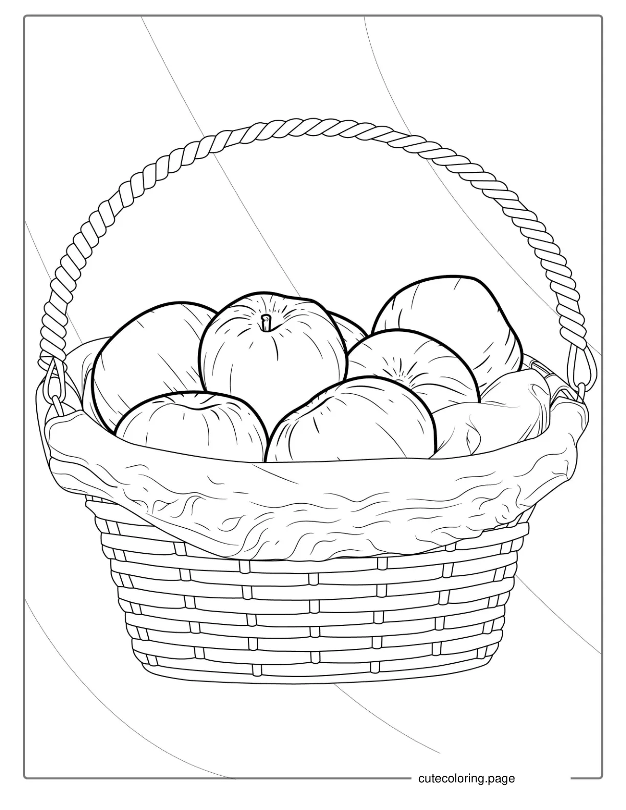 Apple With Letter A Coloring Page coloring page