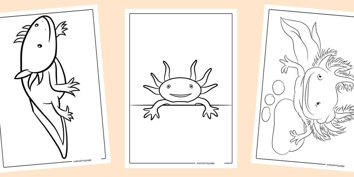 axolotl-coloring-pages