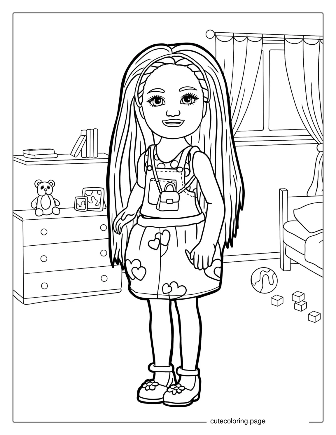 Kelly Coloring Sheet coloring page