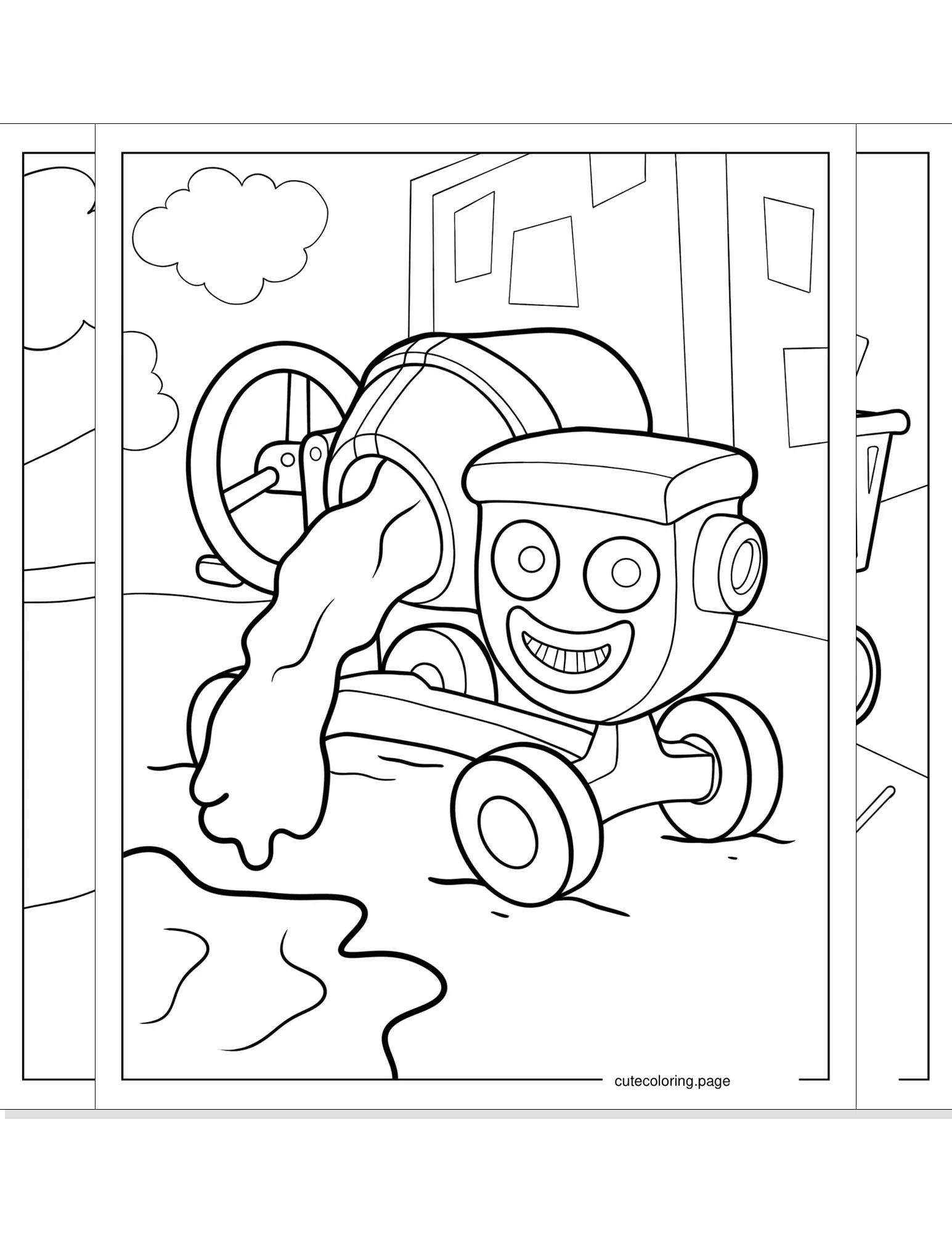 bob the builder coloring pages coloring page