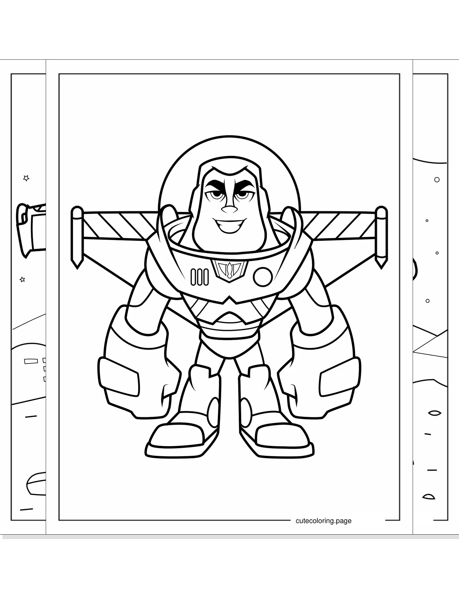 buzz lightyear coloring pages coloring page