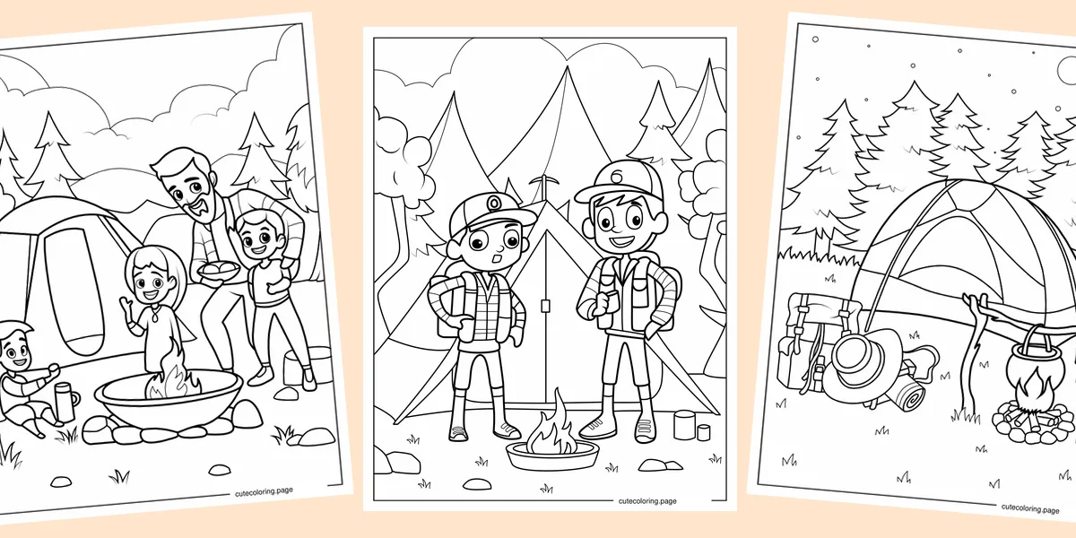 camping-coloring-pages