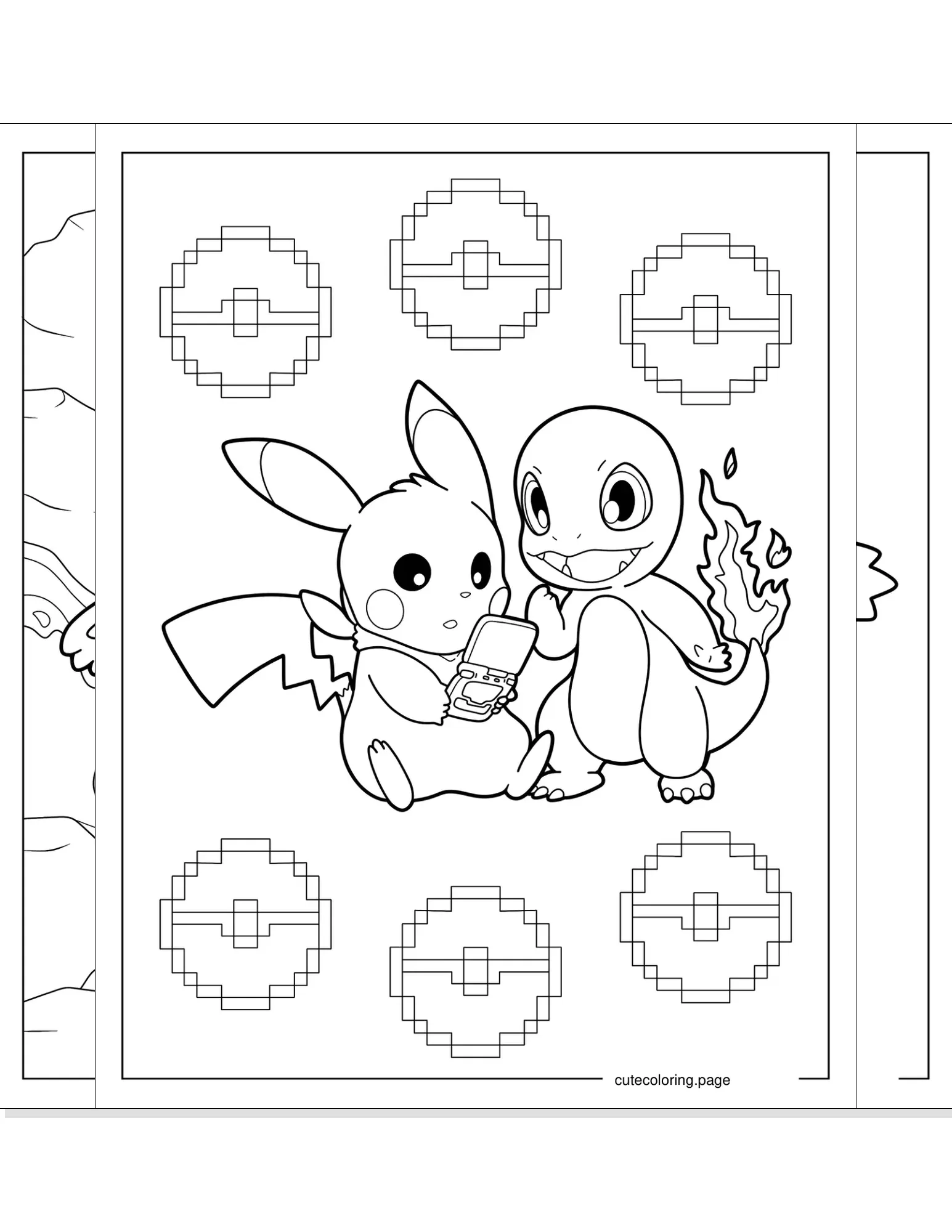 charmander coloring pages coloring page