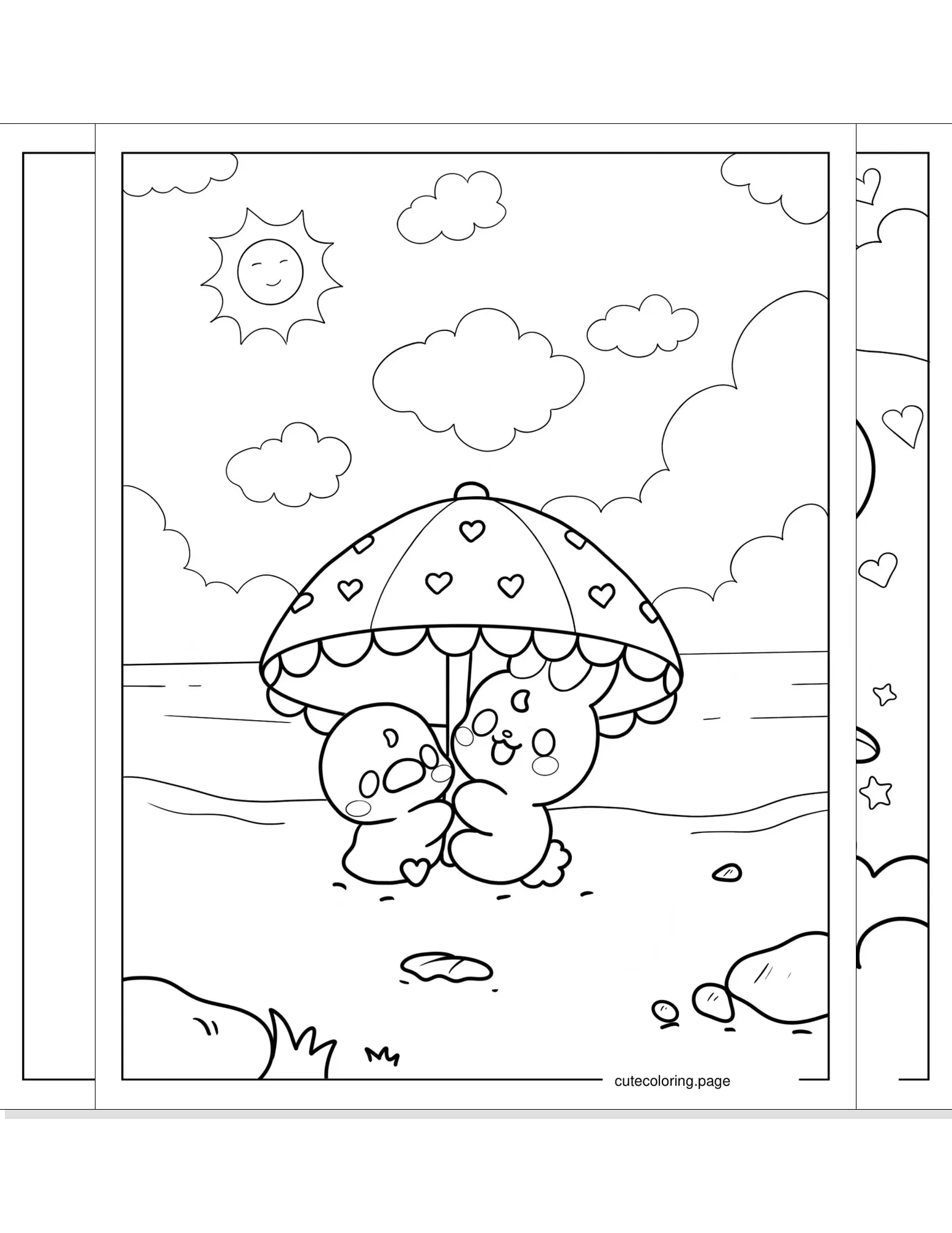 cute coloring pages coloring page