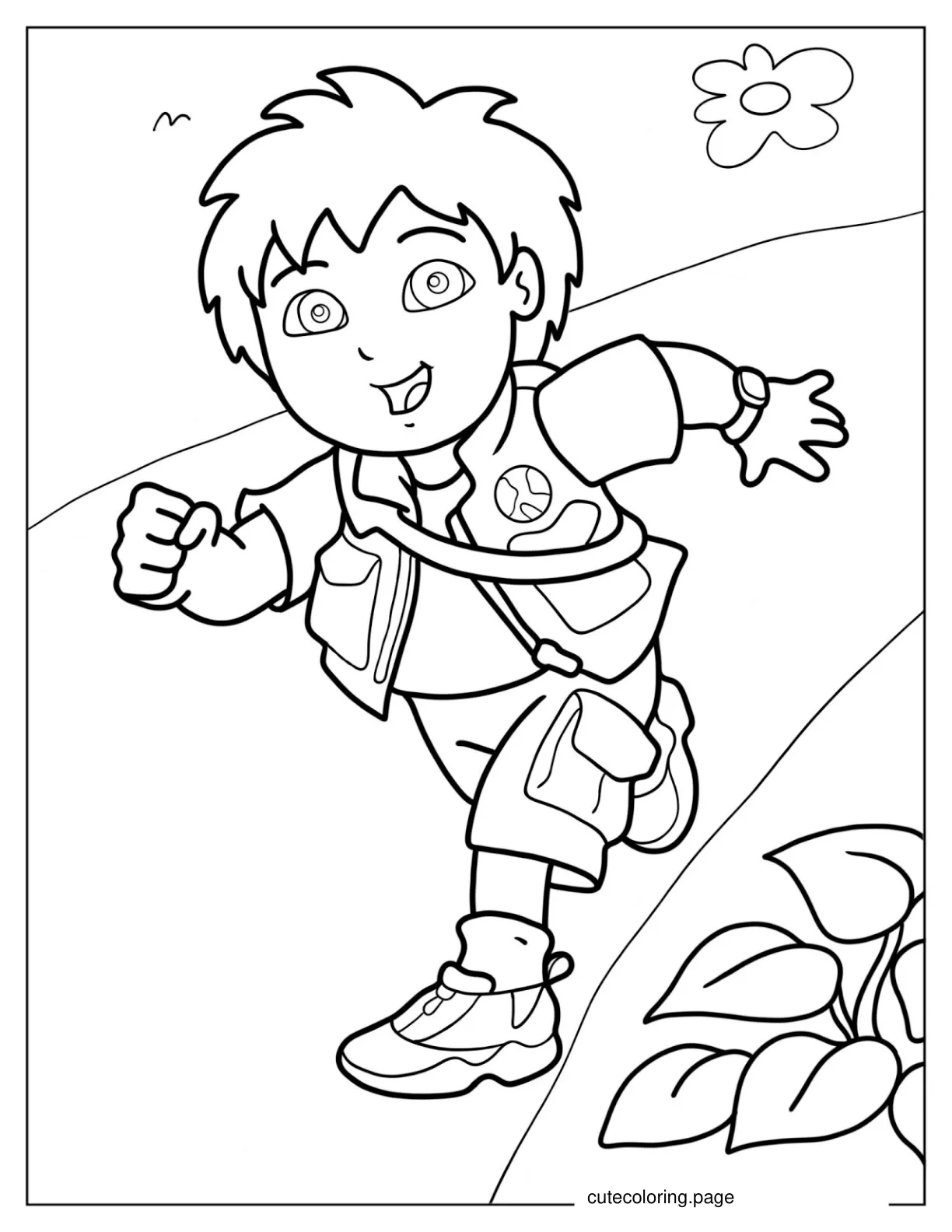 Coloring Page Of Diego coloring page