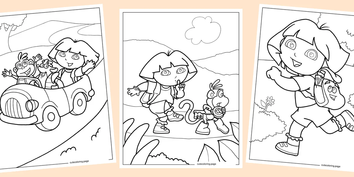 dora-the-explorer-coloring-pages