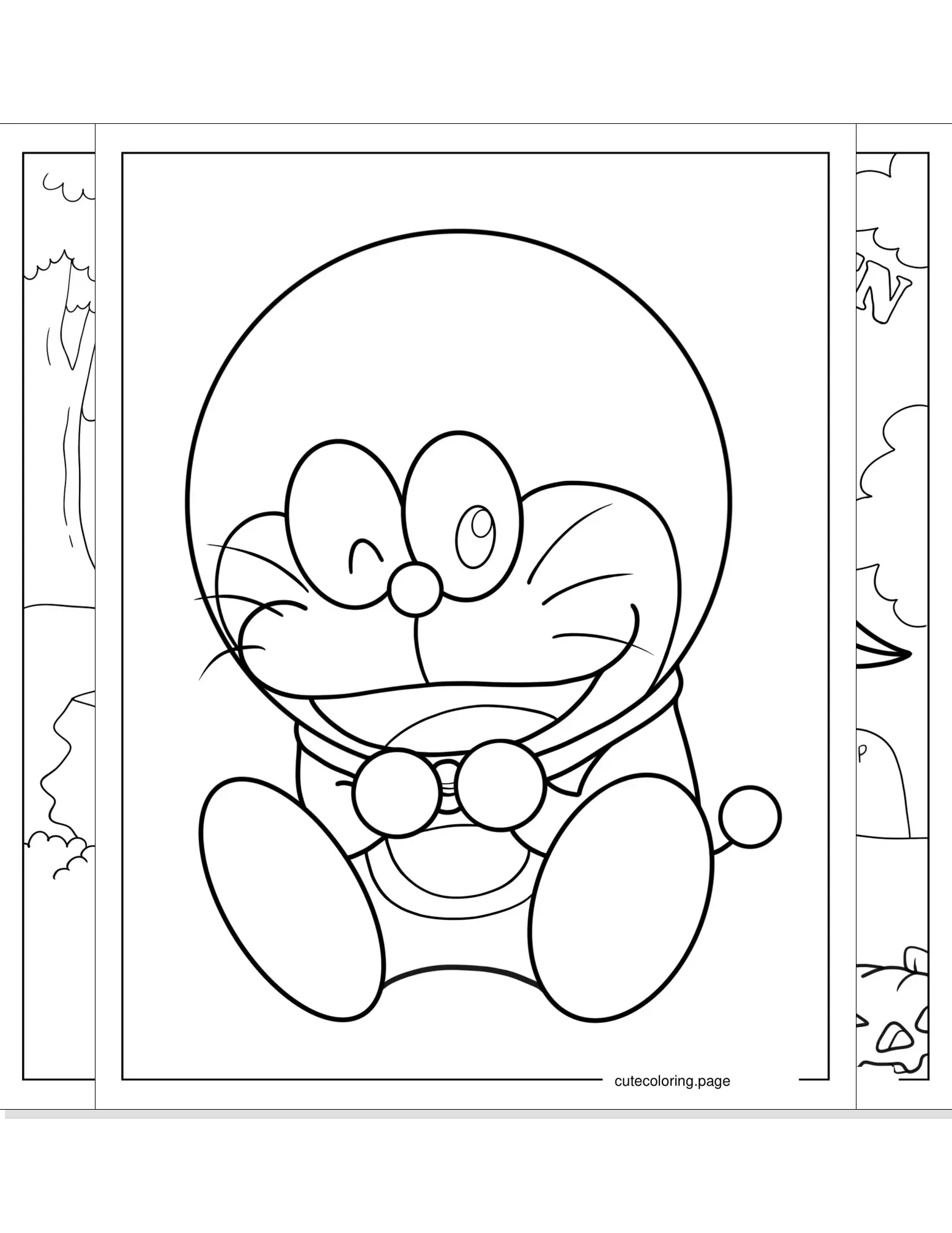 doraemon coloring pages coloring page