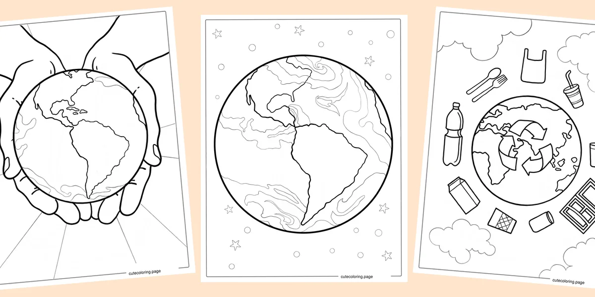 earth-coloring-pages