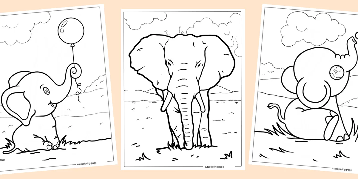 elephant-coloring-pages