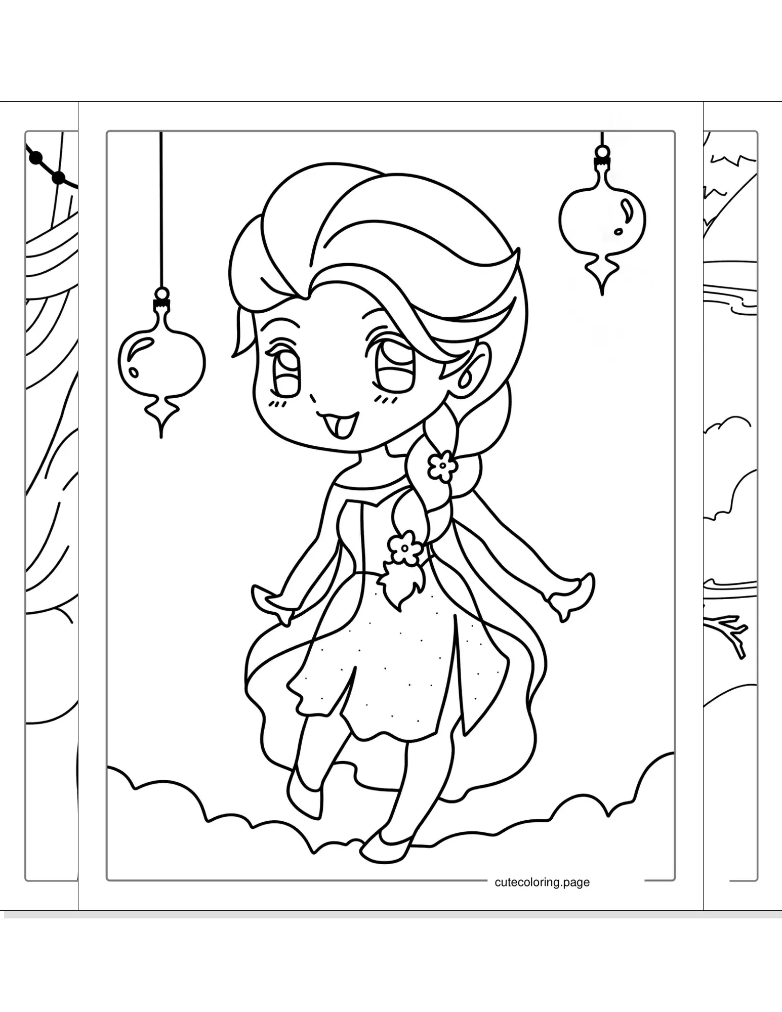 elsa coloring pages coloring page