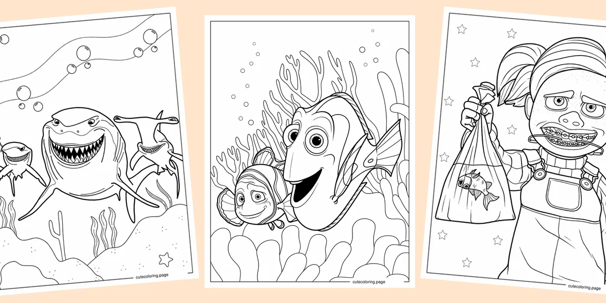 finding-nemo-coloring-pages