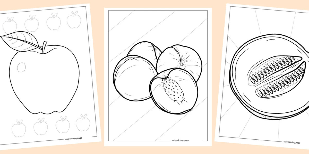 fruit-coloring-pages