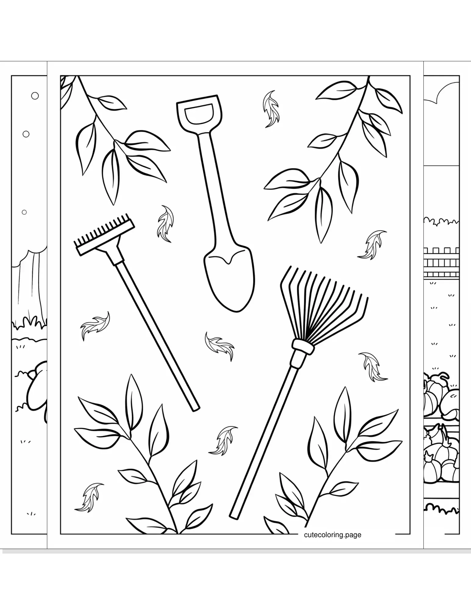 garden coloring pages coloring page