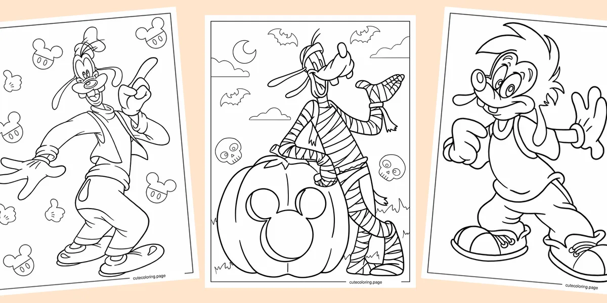 goofy-coloring-pages