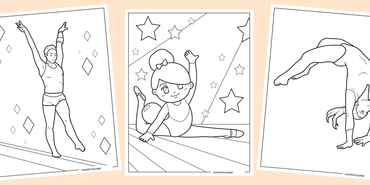 gymnastics-coloring-pages