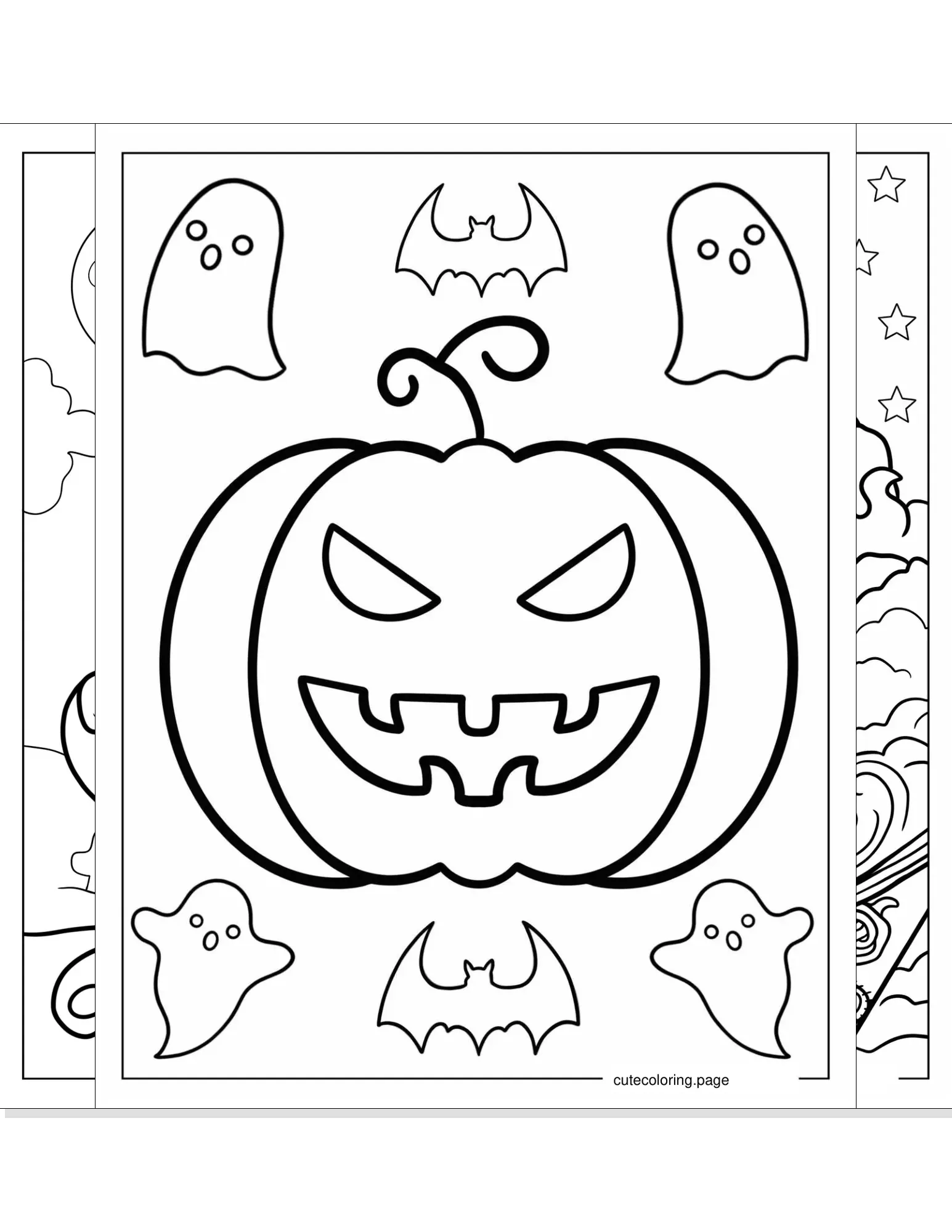 halloween coloring pages coloring page