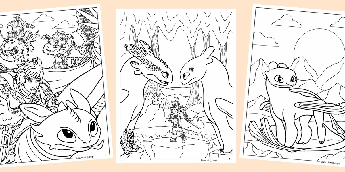 how-to-train-your-dragon-coloring-pages