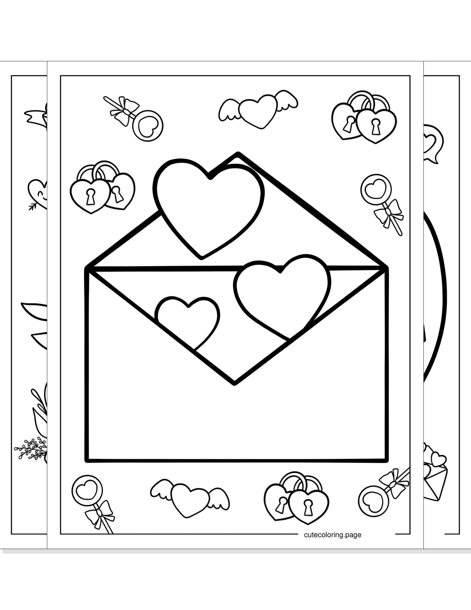 i love you coloring pages coloring page