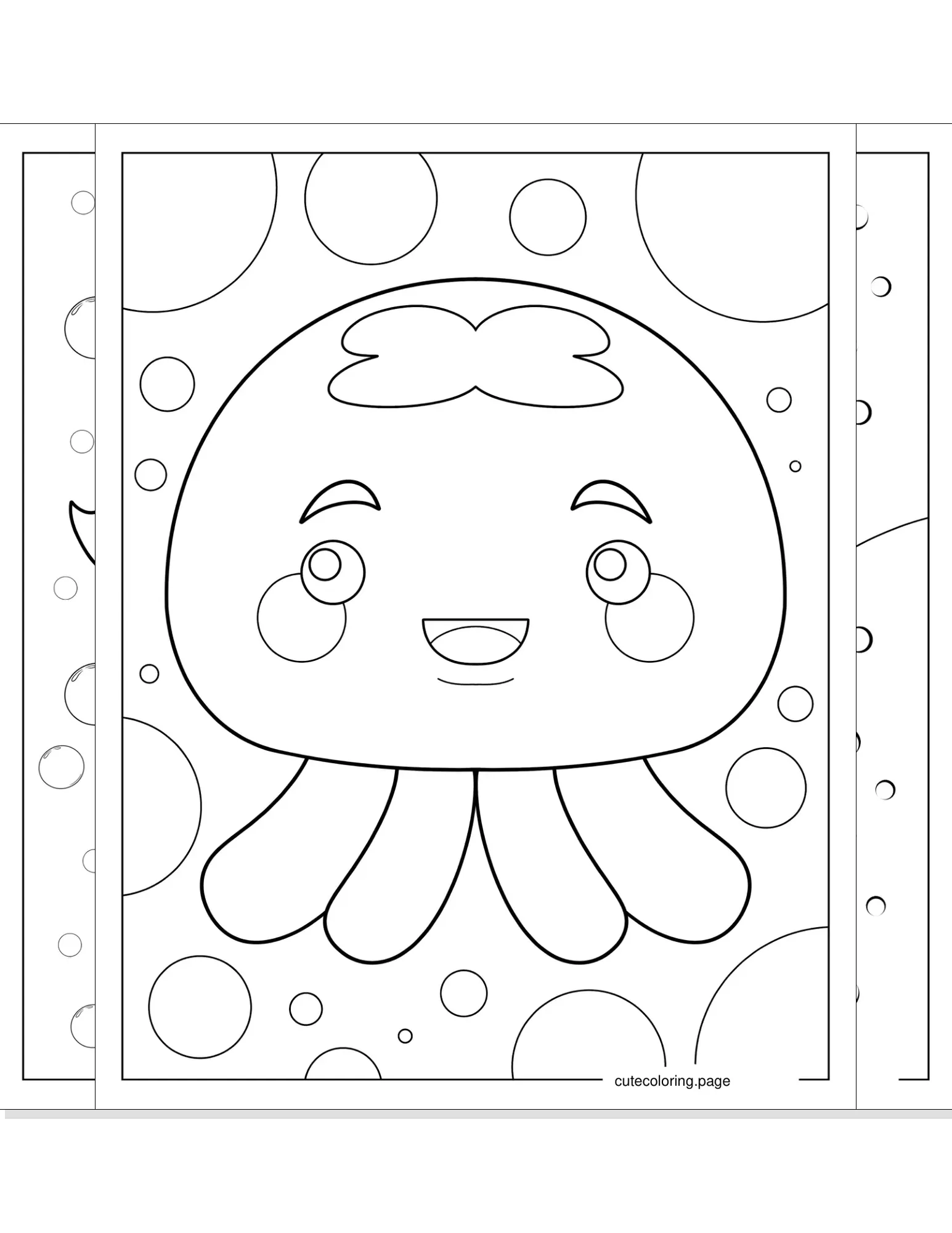 jellyfish coloring pages coloring page