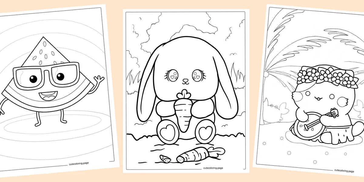 kawaii-coloring-pages