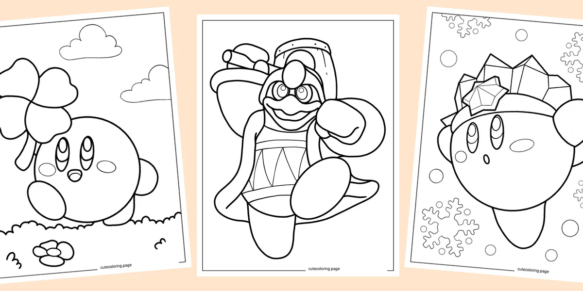 kirby-coloring-pages