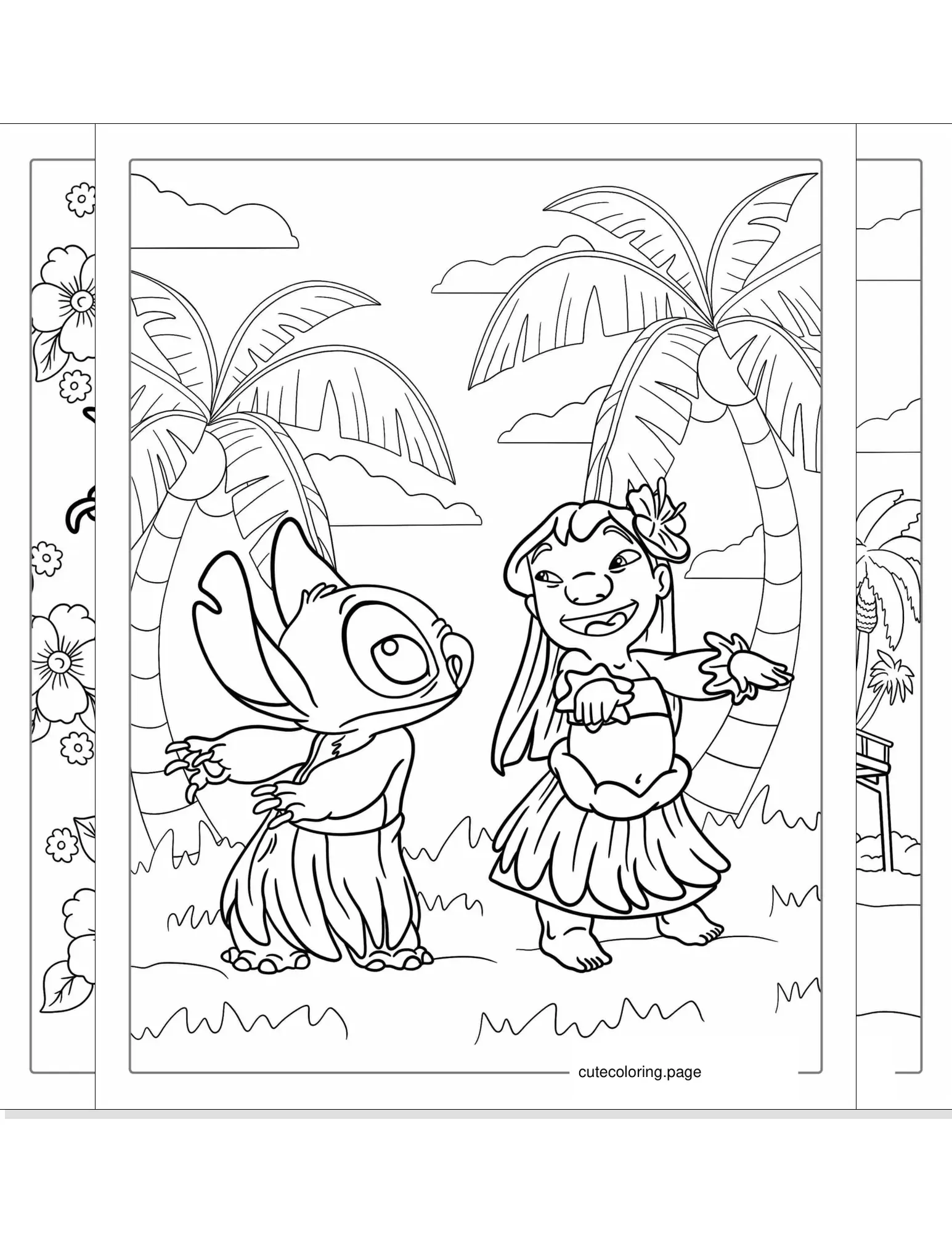 lilo stitch coloring pages coloring page