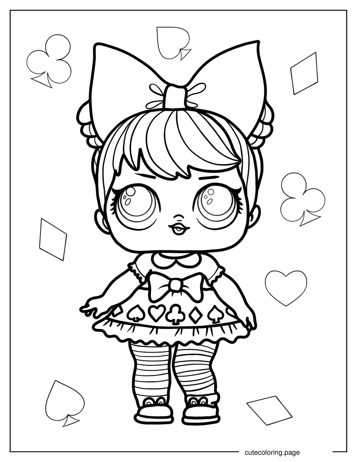 Curious Q.T from Storybook Club coloring page