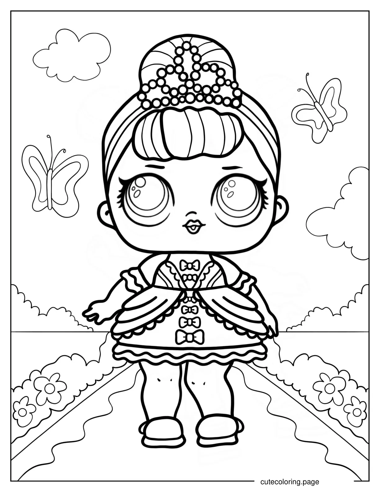 Fancy From Opposites Club coloring page