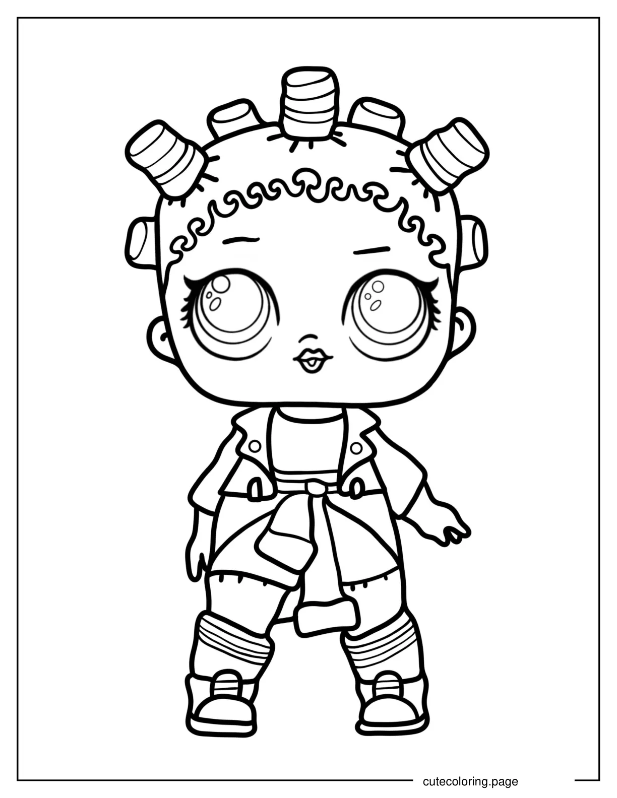 Fresh From Opposites Club coloring page