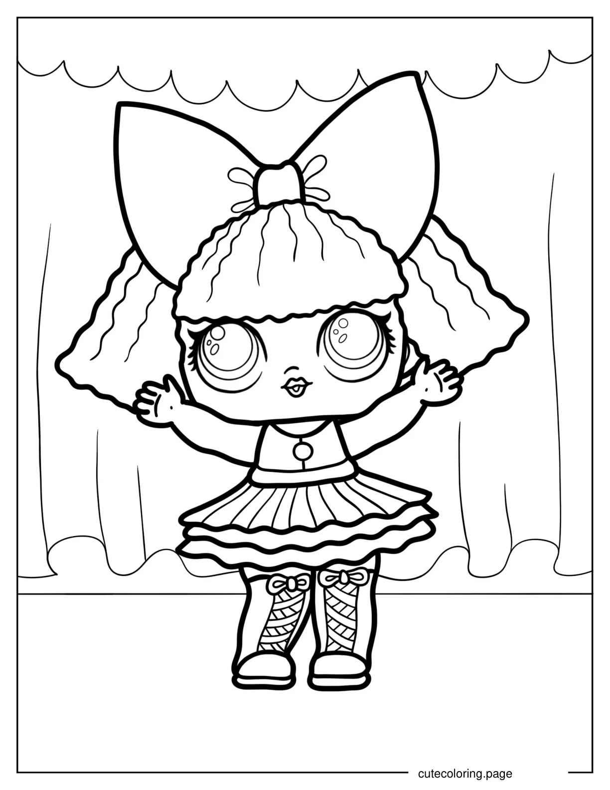 Pranksta From Theater Club coloring page