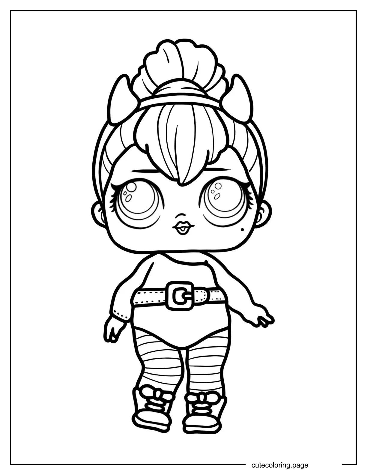 Spice From Opposites Club coloring page