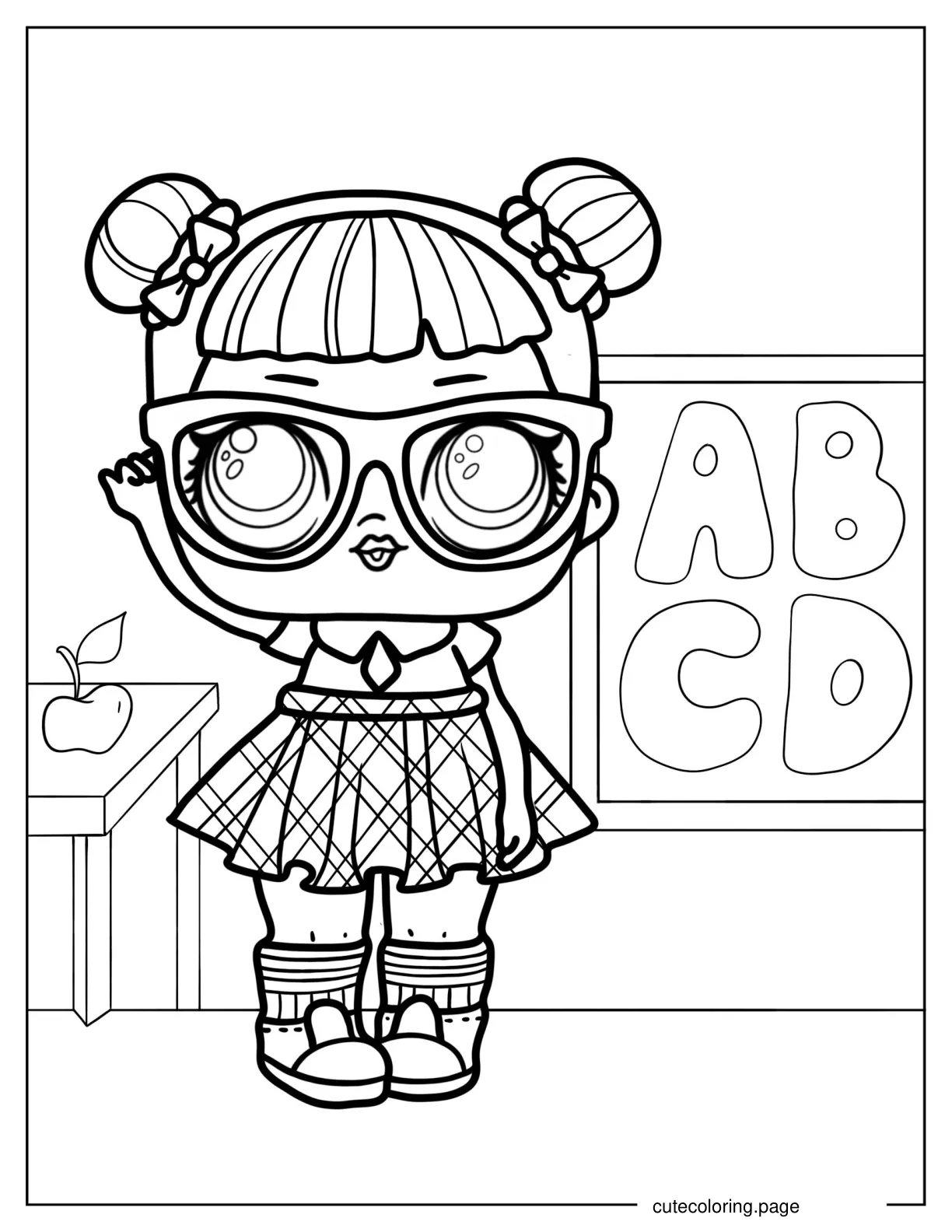 Teachers Pet From Spirit Club coloring page