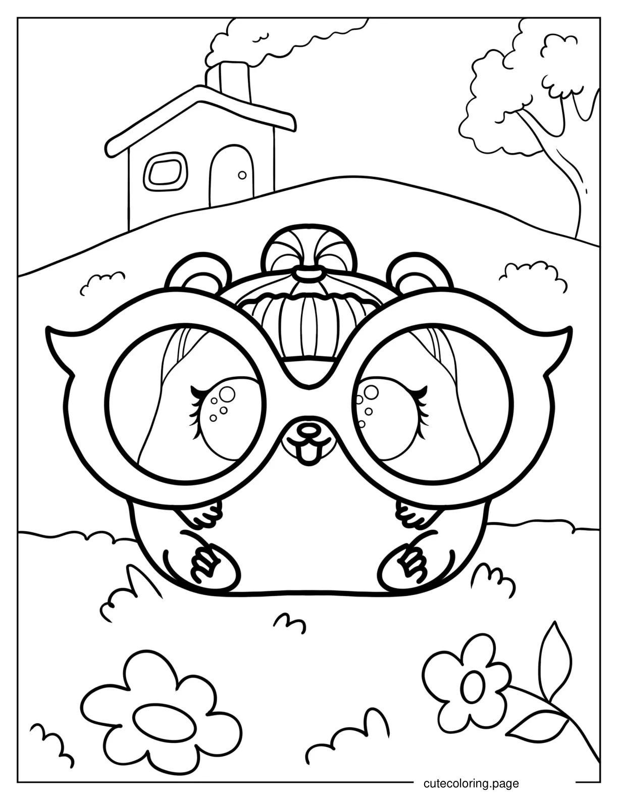 Trouble Squeaker From Storybook Club coloring page