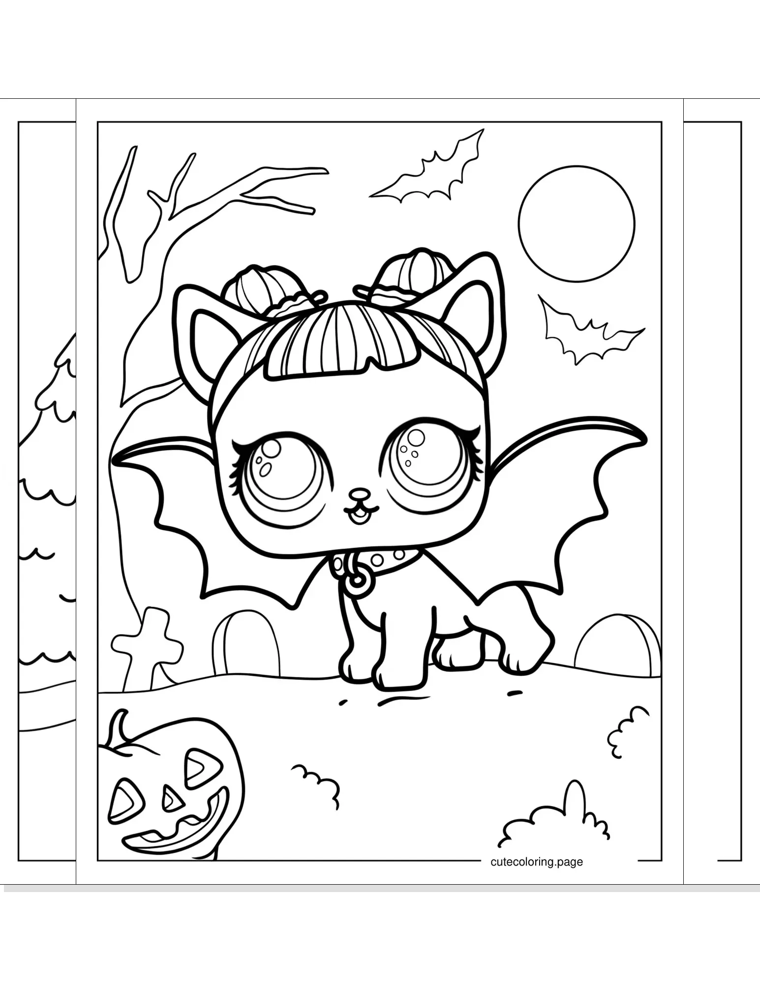 lol surprise coloring pages coloring page