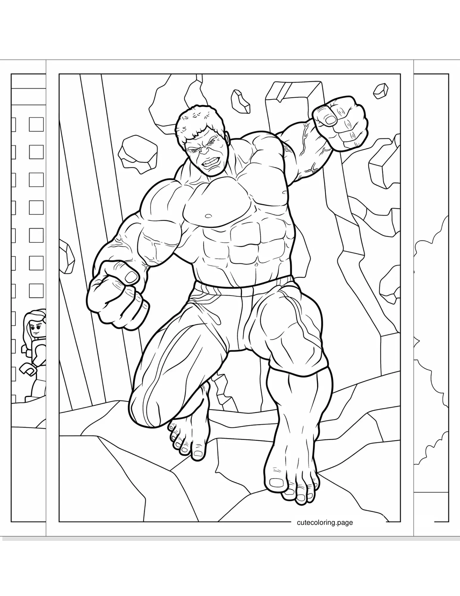 marvel avengers coloring pages coloring page