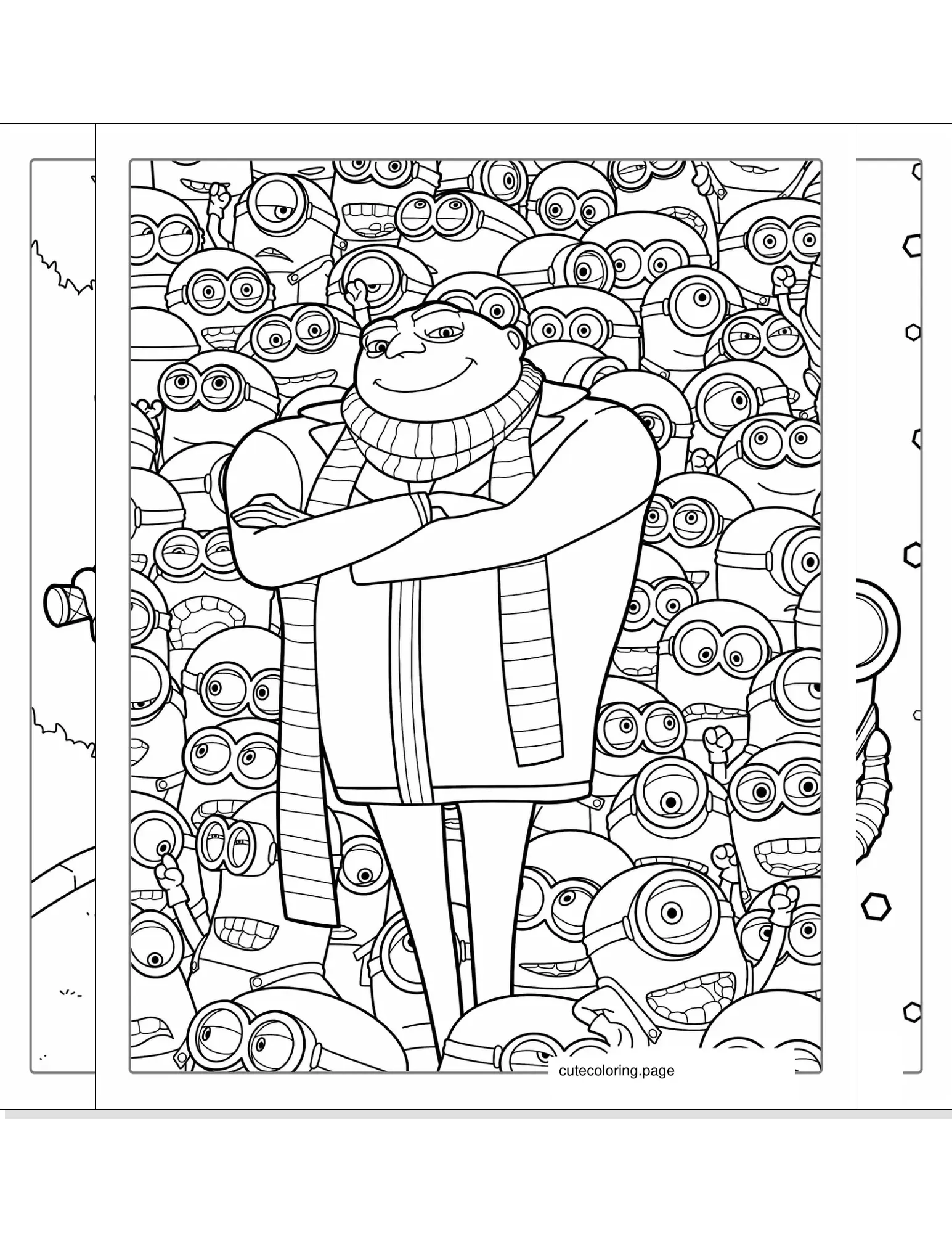 minion coloring pages coloring page