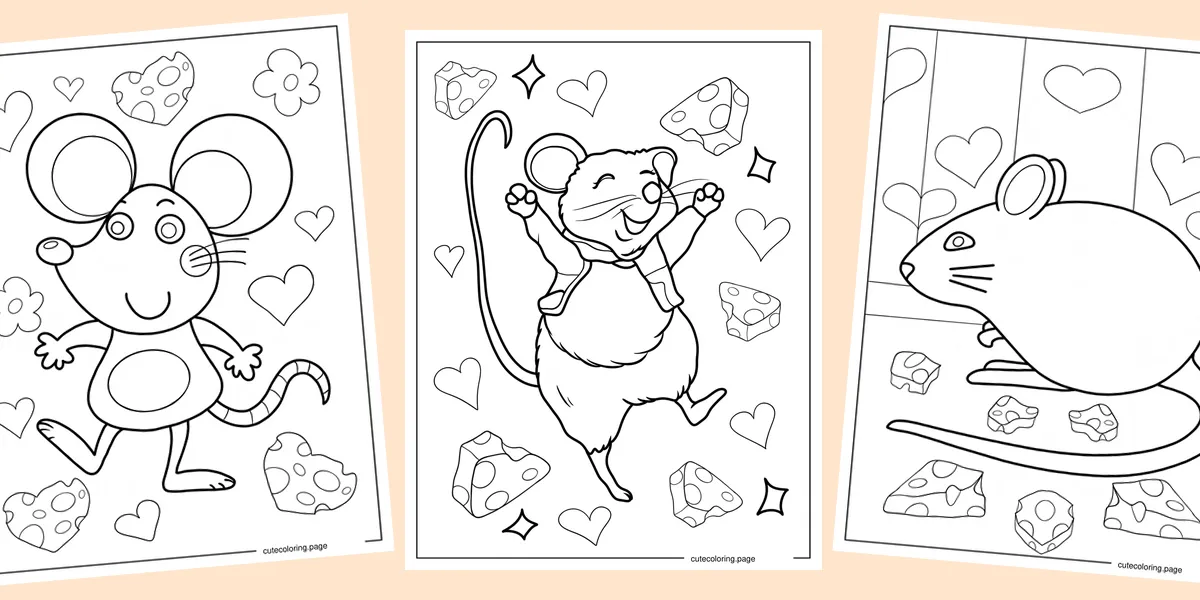 mouse-coloring-pages