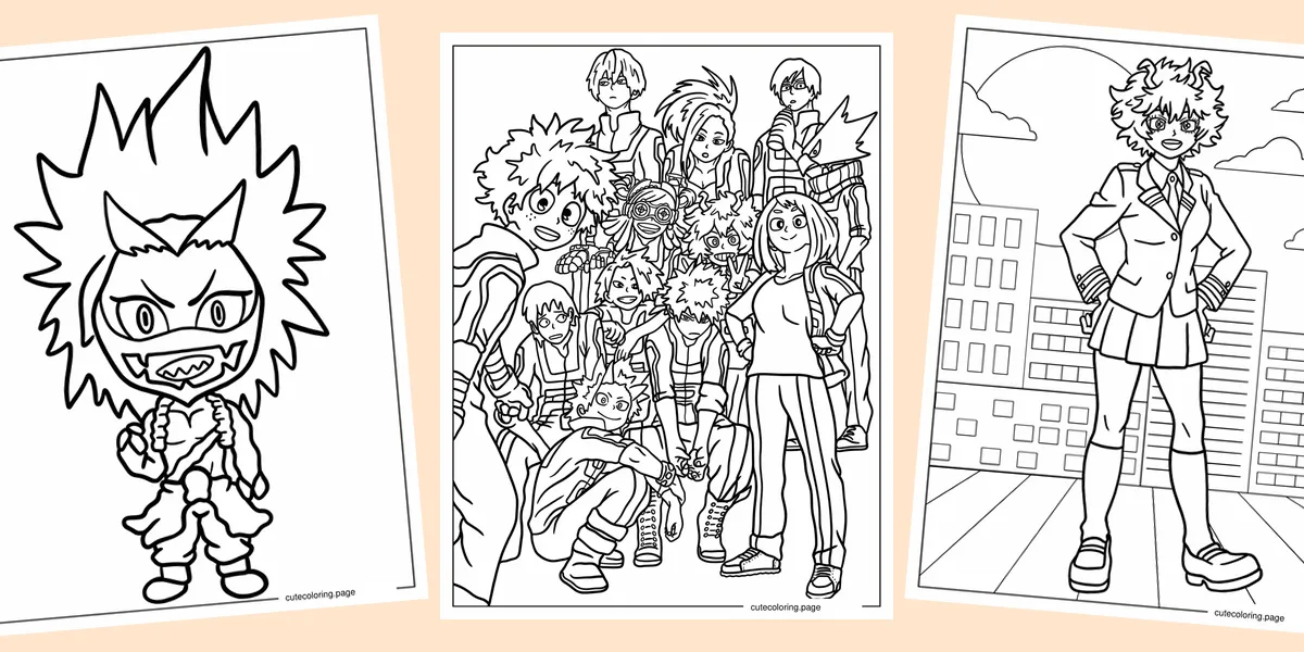 my-hero-academia-coloring-pages