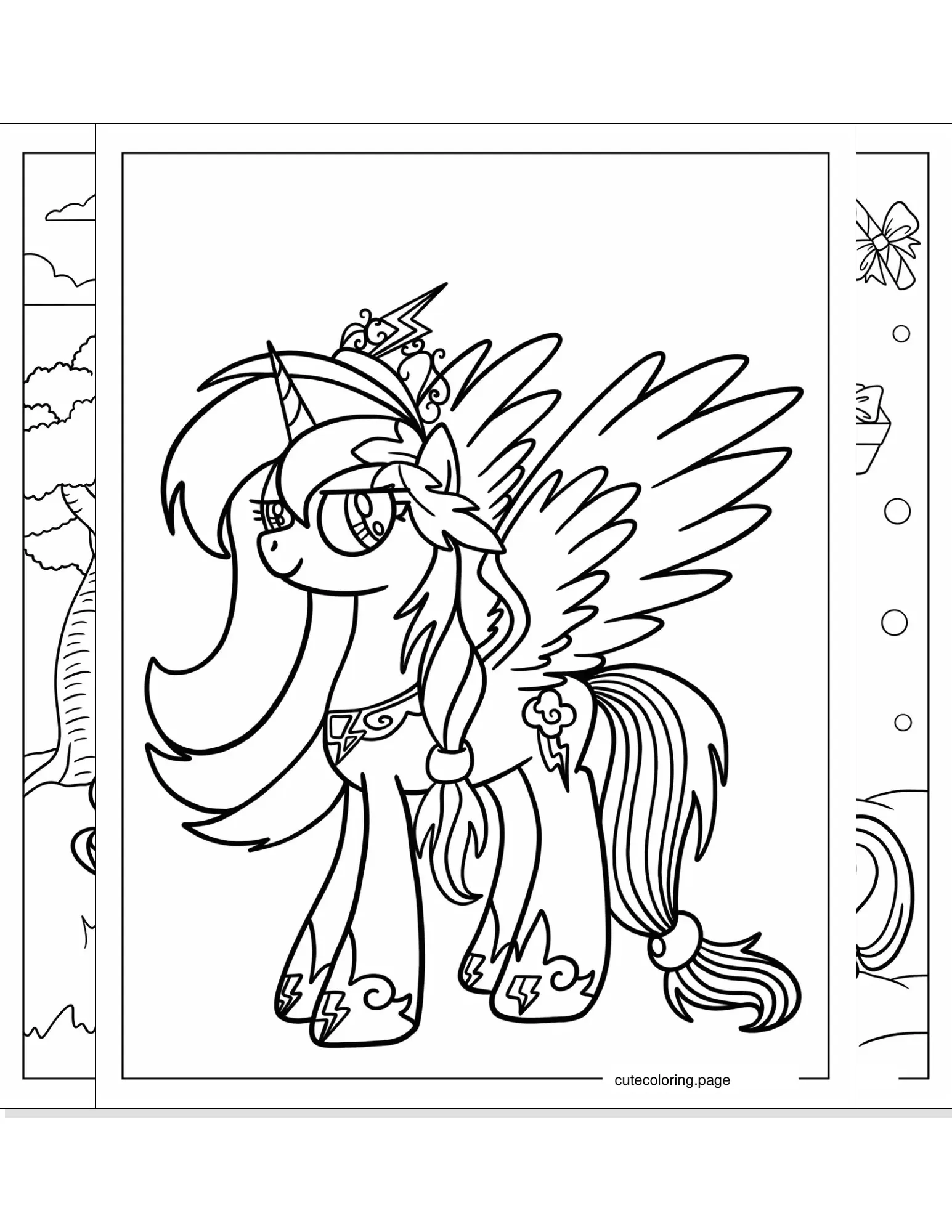 my little pony coloring pages coloring page