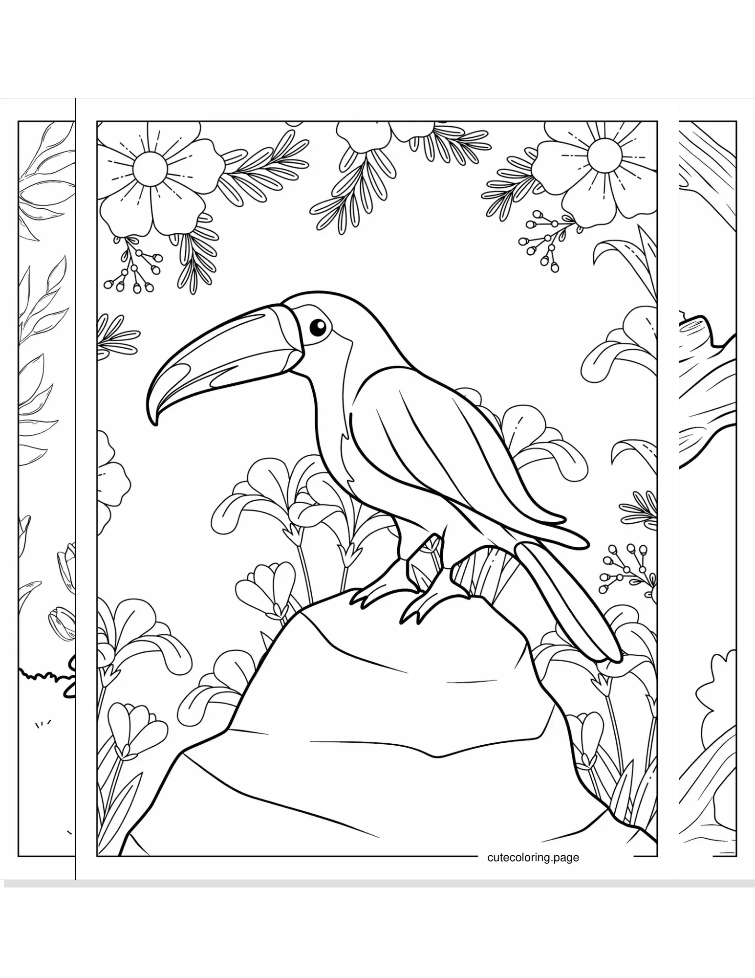 parrot coloring pages coloring page