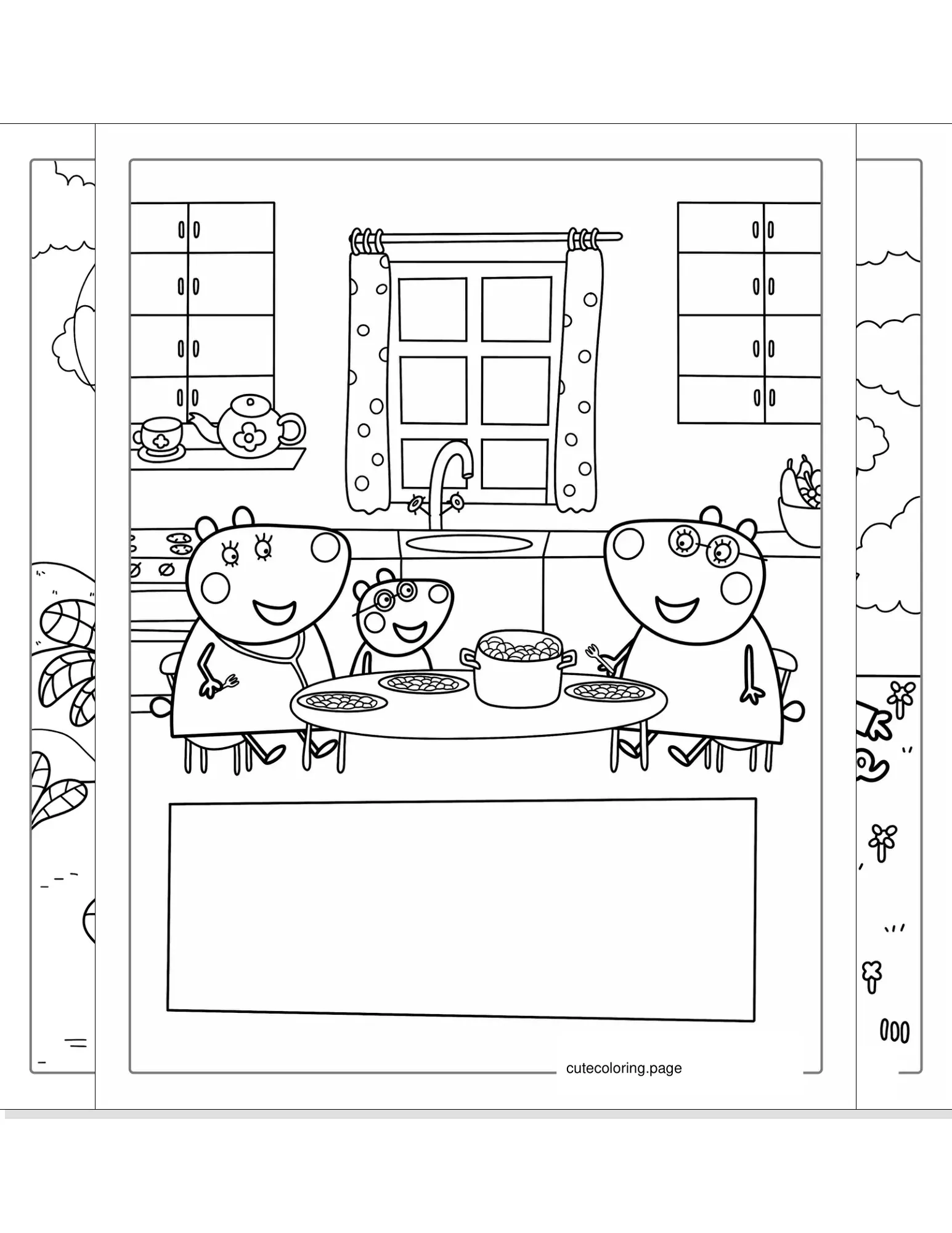 peppa pig coloring pages coloring page