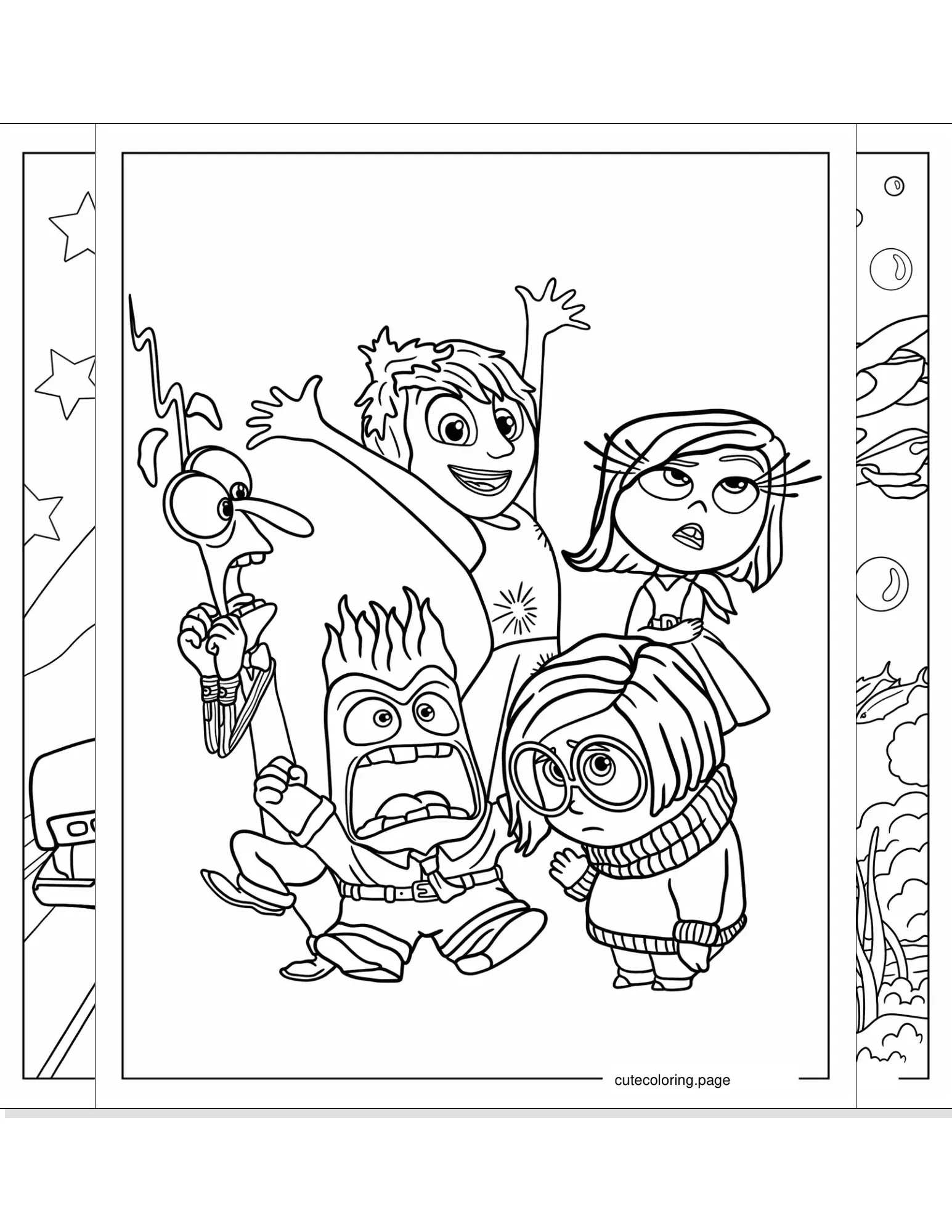 pixar coloring pages coloring page