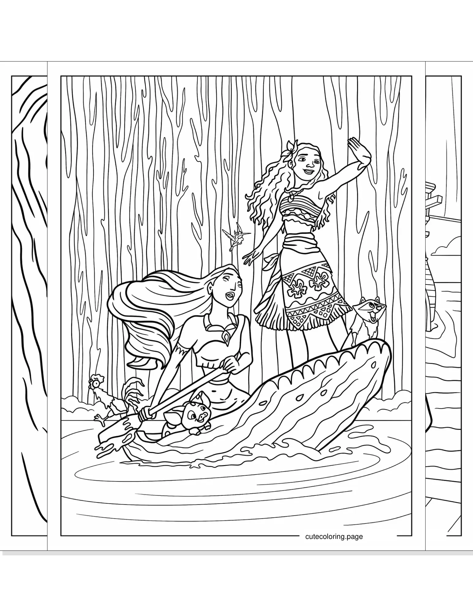 pocahontas coloring pages coloring page