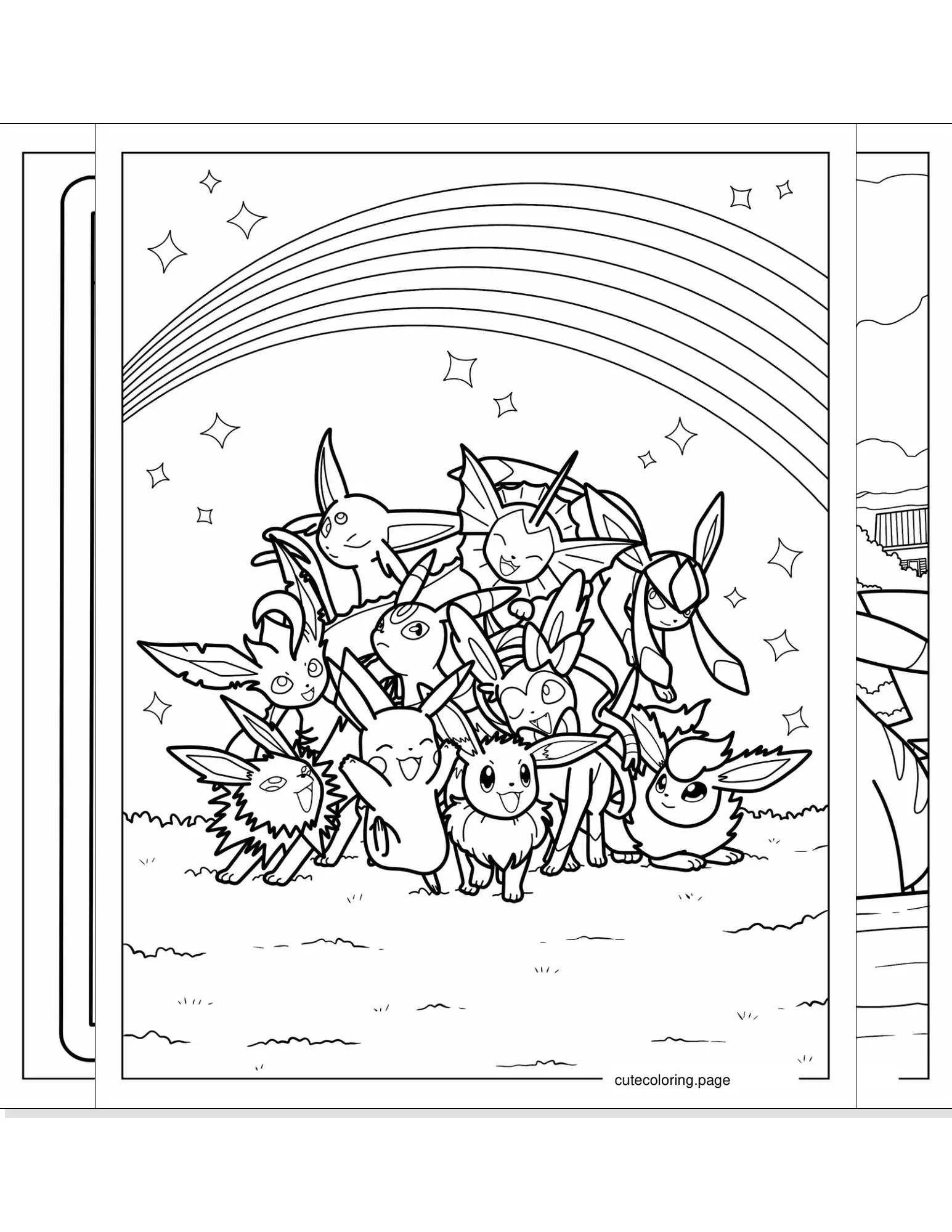 pokemon coloring pages coloring page