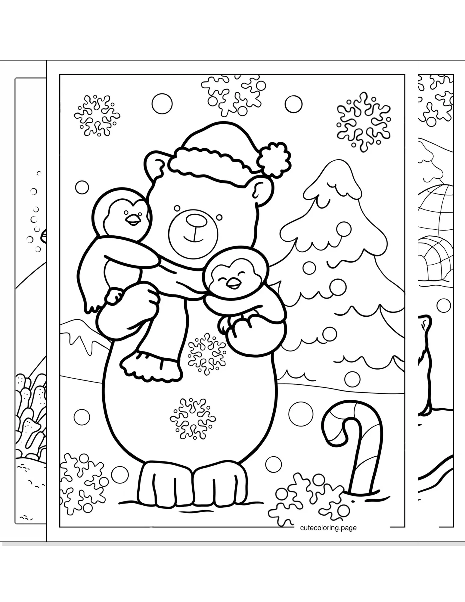 polar bear coloring pages coloring page