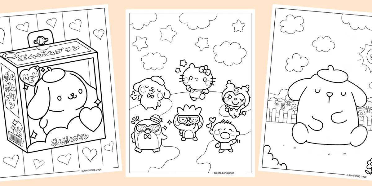 pompompurin-coloring-pages