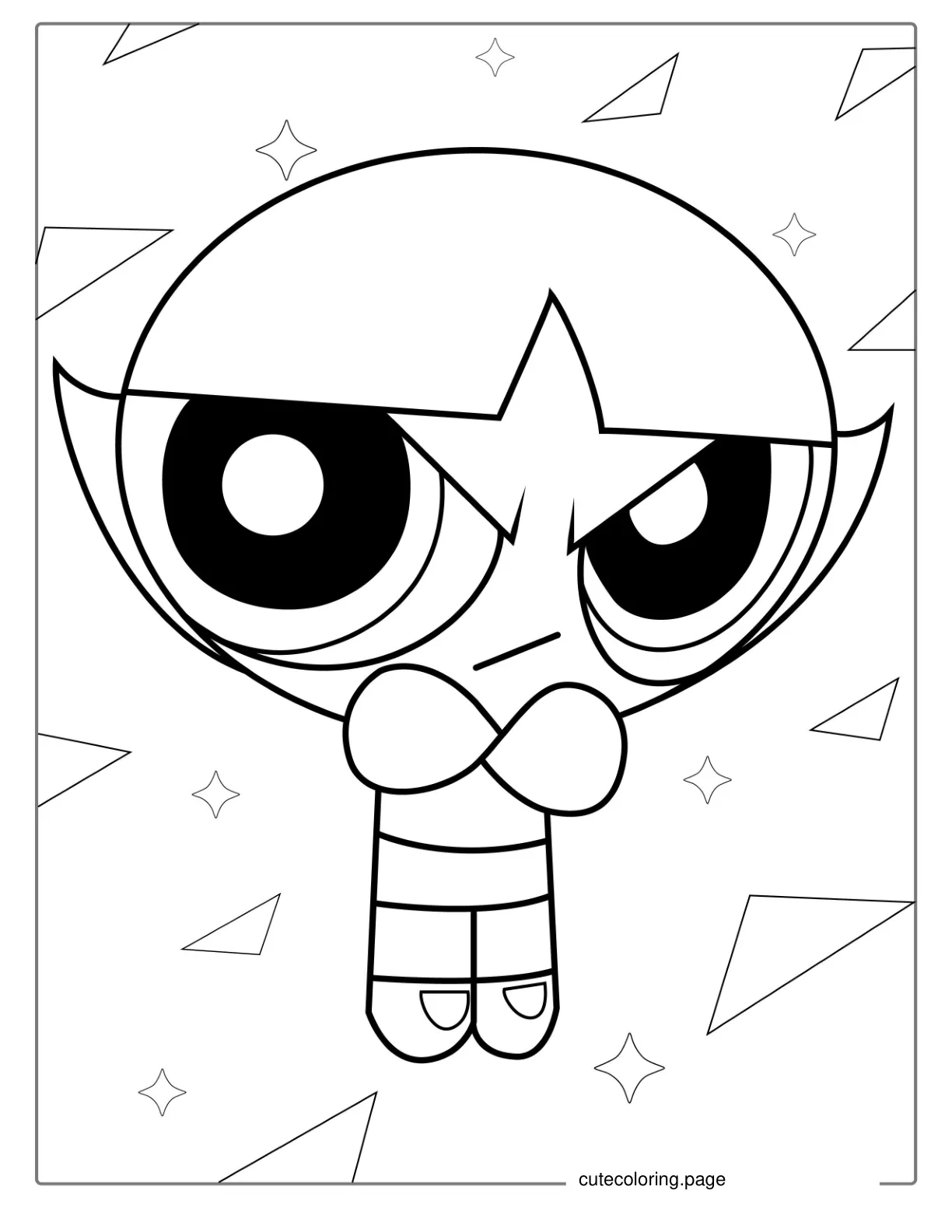 Buttercup Coloring Page For Kids coloring page